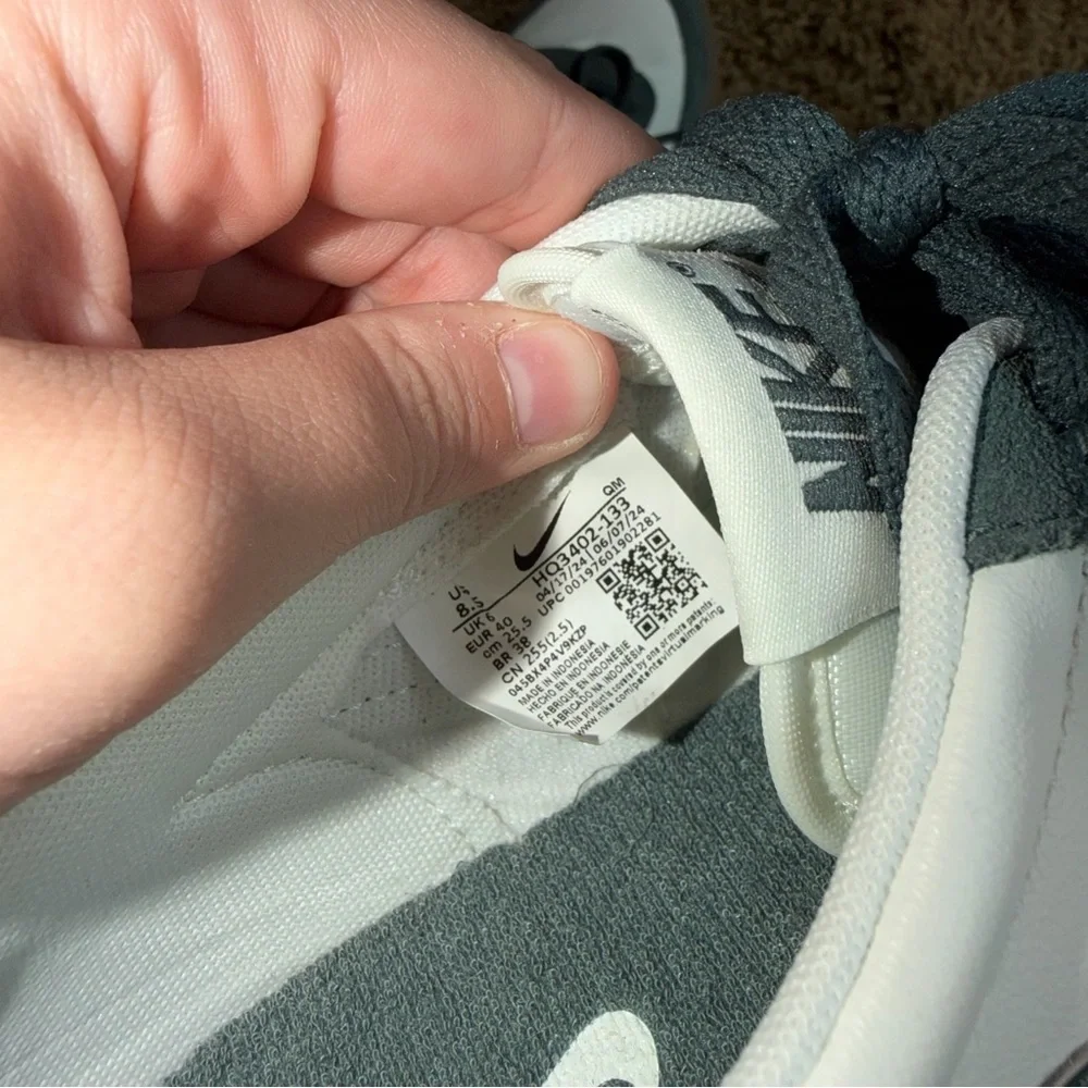 Women’s Nike Killshot 2 Sneakers Off White And Green Size 8.5 - Picture 7 of 7
